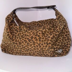 Authentic Bottega Veneta Leopard Print Hobo Bag